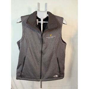 The North Face Womens XL WindWall‎ Softshell Vest Gray Wealthspire Advisors